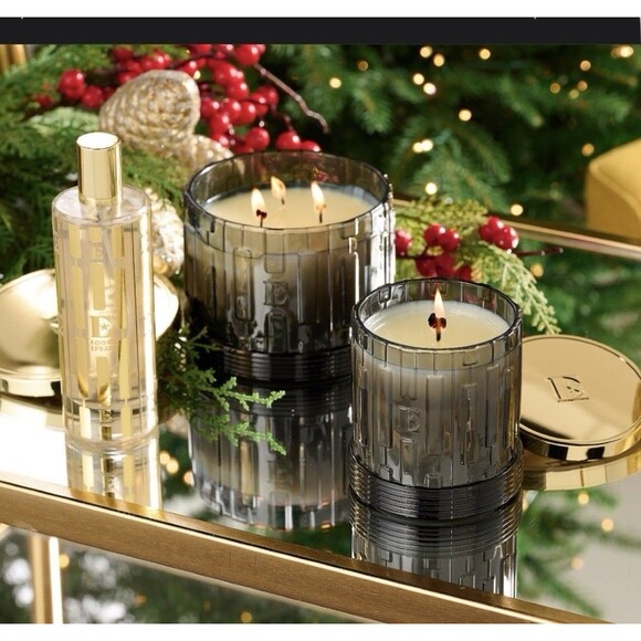 Elton John x Slatkin + Co Fireside Morning 3 PC Candle & Room Spray Set